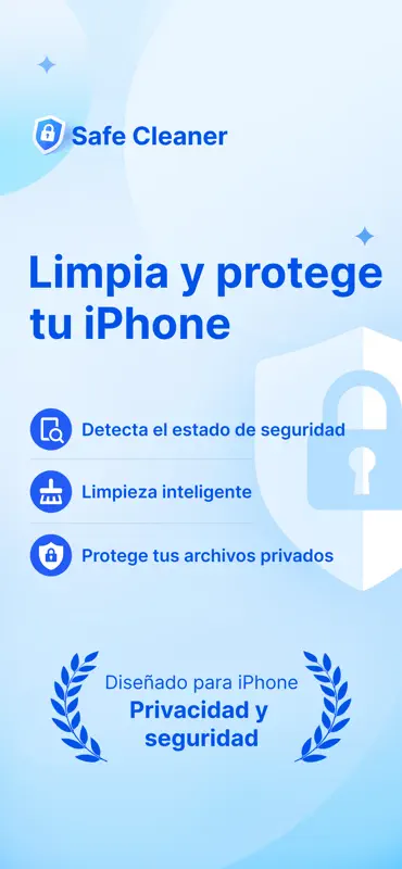 Safe Cleaner: Limpia iPhone screenshot 1 of 7