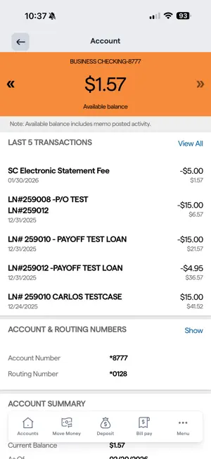 Texas National Bank screenshot 3