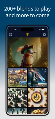 Dalien – Blend Words & AI Art iPhone screenshot