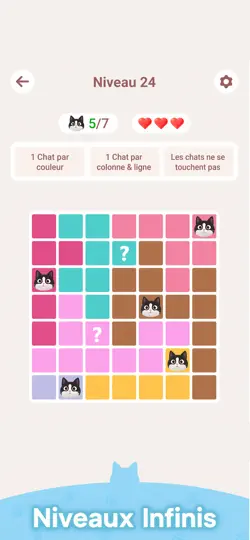 Capture d'écran de Meowdoku! sur iPhone 5