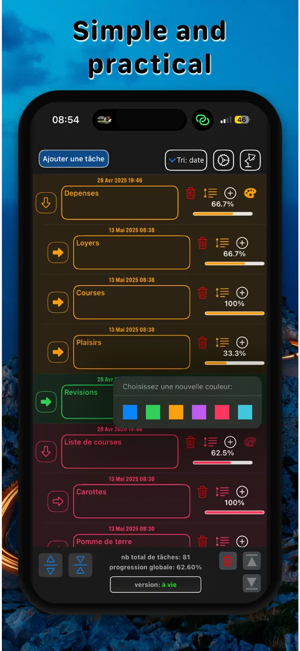 #6. Task Manager Progress (iOS) От: Dylan Zaoui