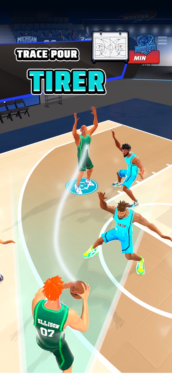 Basketball Master: Dunk Hero Hack screenshot 1 - iOS game interface
