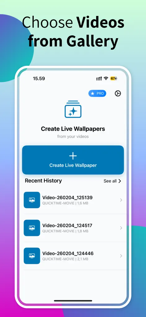 Video to Live Wallpaper ™ - Photo & Video App | MWM