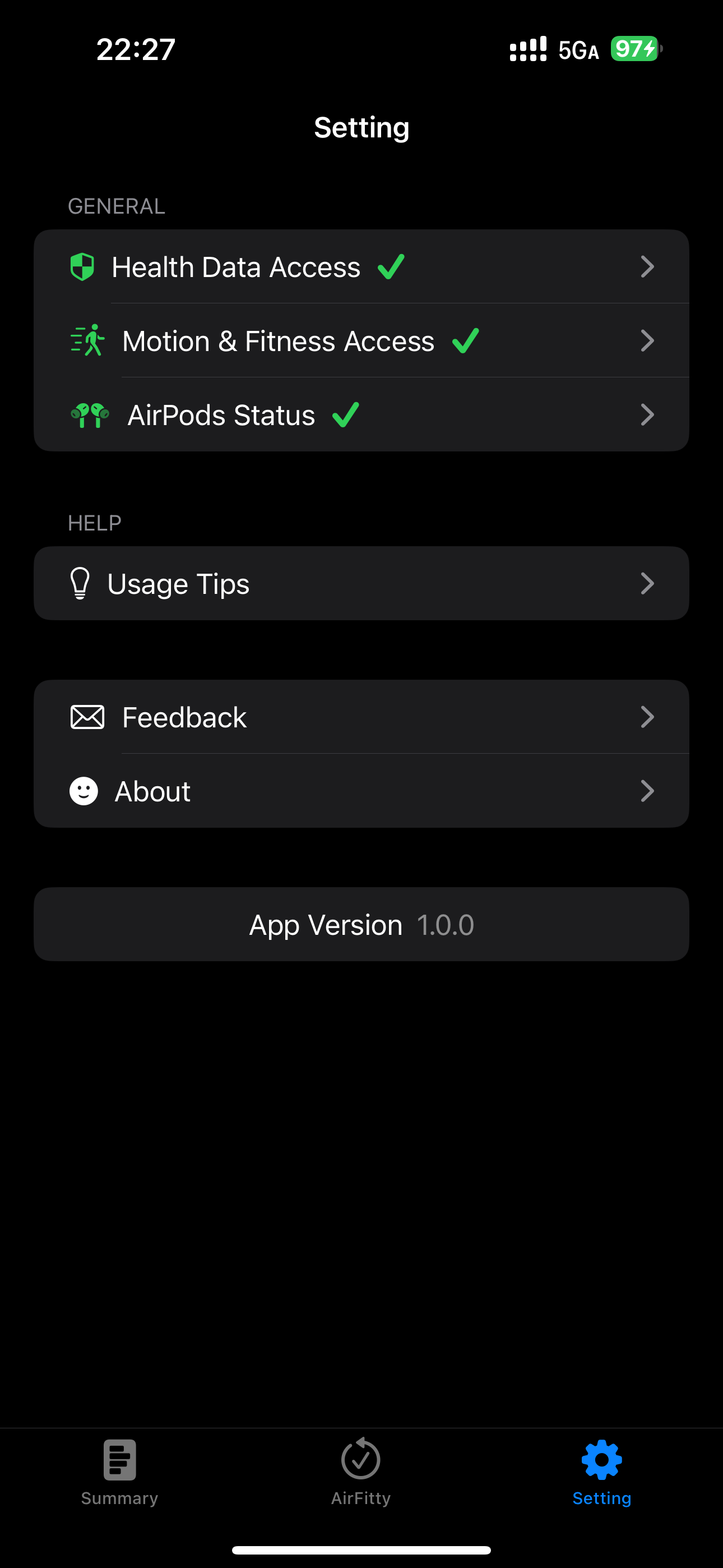 AirFitty screenshot 5