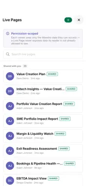 Maestro for Private Equity screenshot 5