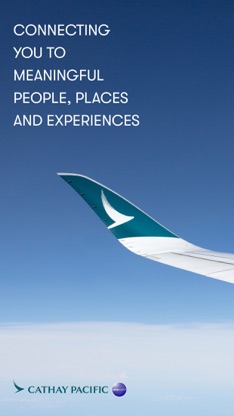Cathay Pacific screenshot 1