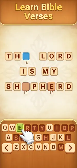 Lord’s Word - KJV Bible Puzzle screenshot 1