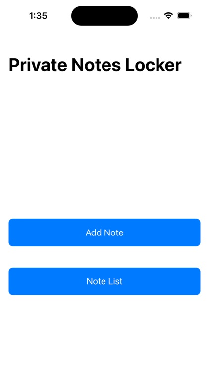 Private Notes Locker - Thuan