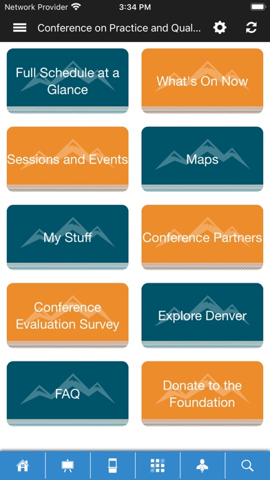STFM Conferences Screenshot