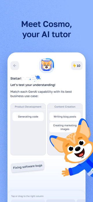 Cosmo: Learn GenAI & More Screenshot 2 of 6