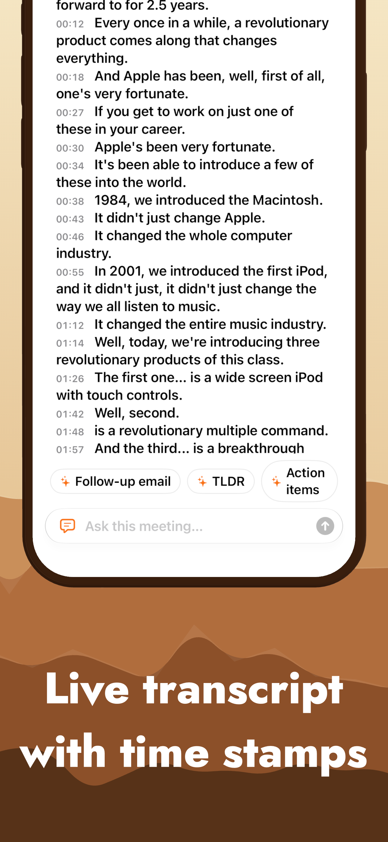 MoosePad: AI Meeting Notes screenshot 7