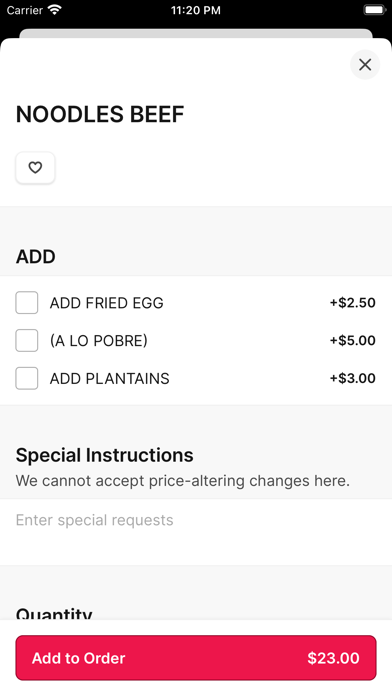 Cebiche-Bar app screenshot 3