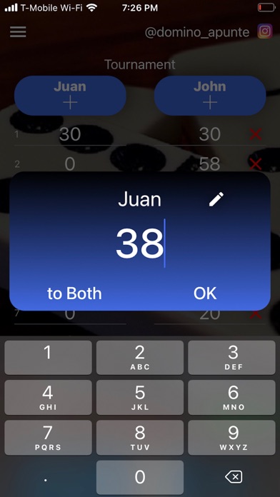 Domino Apunte iPhone screenshot 2 - Utilities app