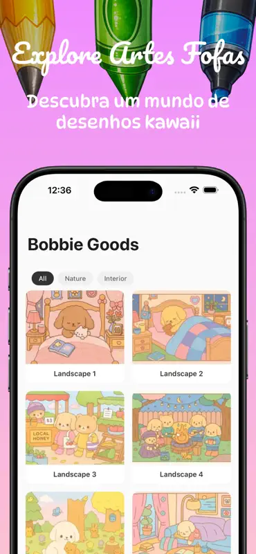 Jogo de pintar bobbie goods screenshot 1 of 5