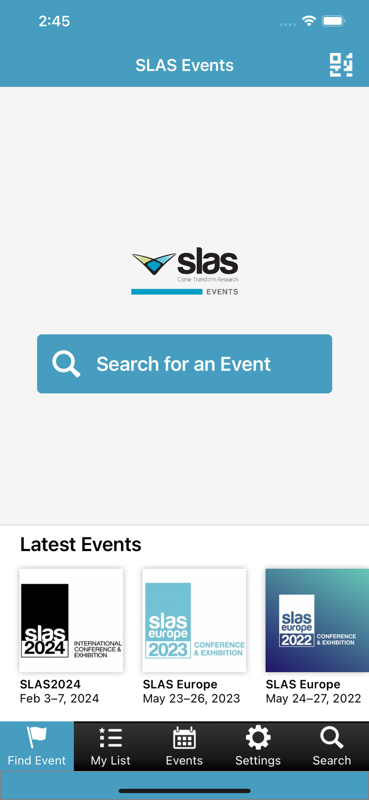 SLAS Events
