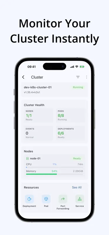 Kubeterm - Kubernetes Client screenshot 2 of 10