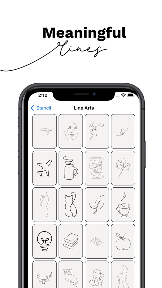 #6. Stencil - Draw with Guidelines (iOS) Podle: Studio Next Ltd