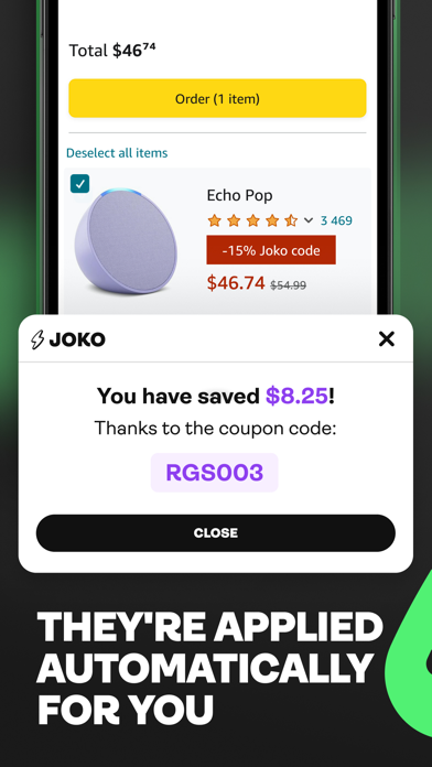 Joko | Cash back & discounts Screenshot