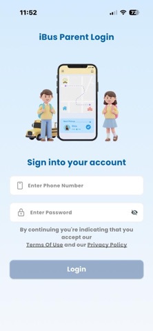 iBus Parents screenshot
