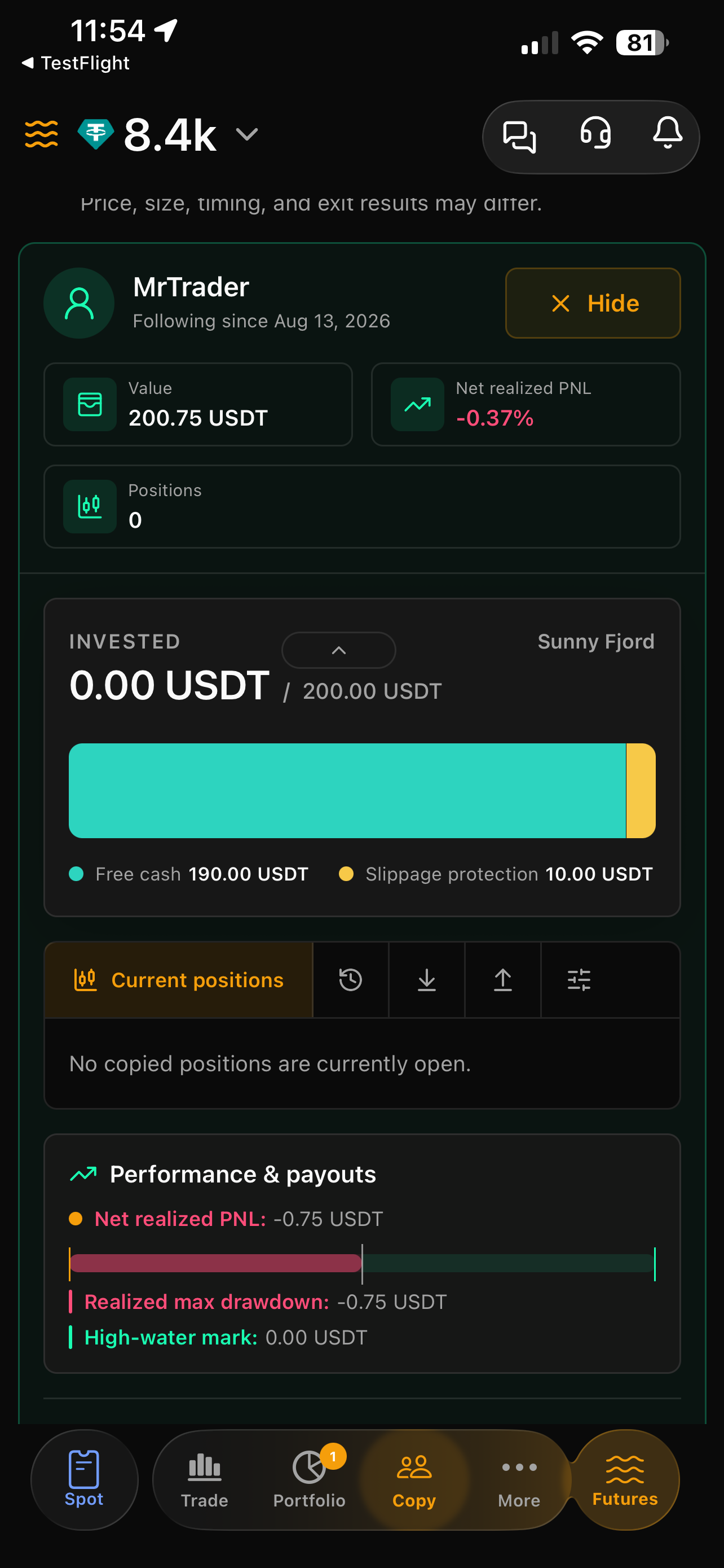 Bitval Exchange screenshot 2