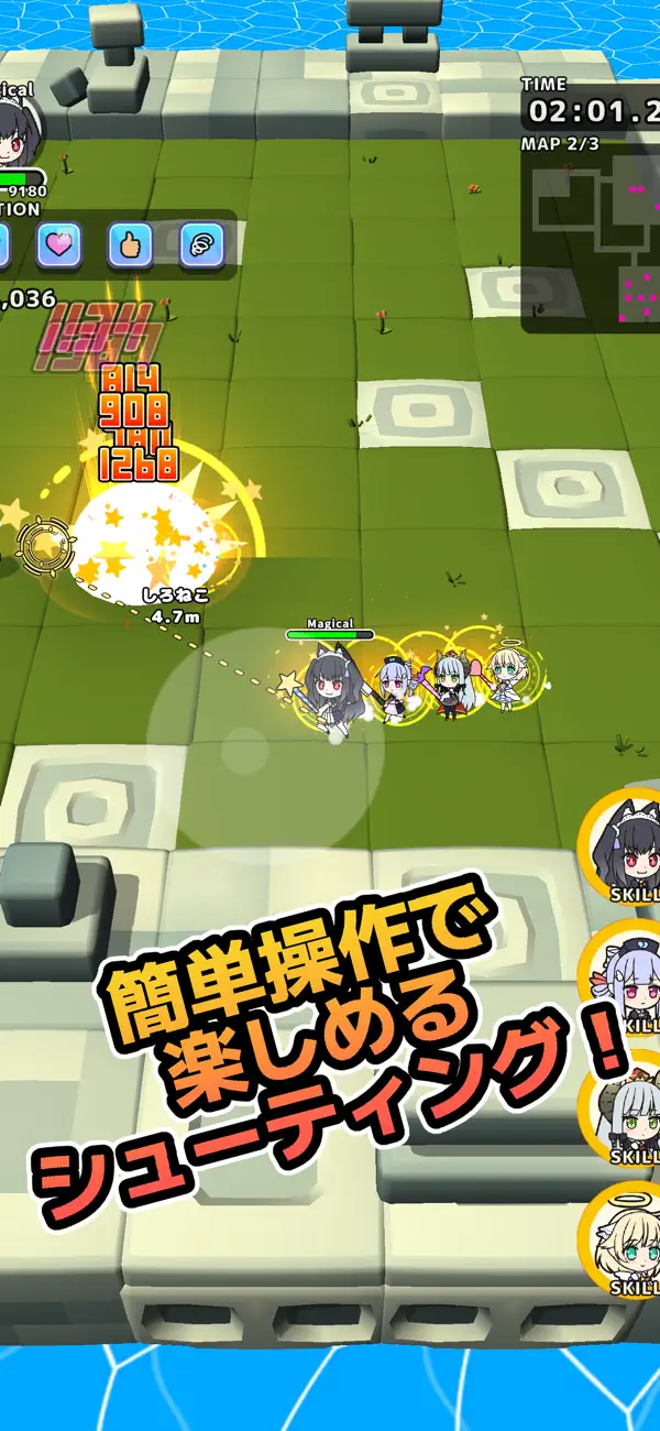 Magical Girl Dungeon iOS Mod IPA screenshot 1 - iOS game interface