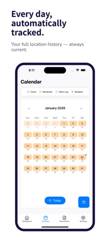 ResidencyProof: Tax Days Screenshot 2 of 9