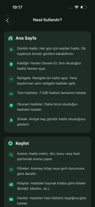 Hadis-i Serif Screenshot 8 of 8