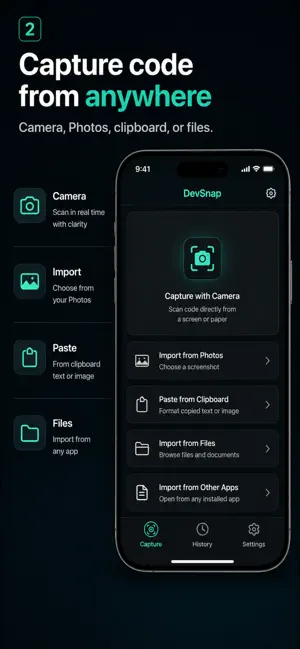 DevSnap: Code to Markdown screenshot 2