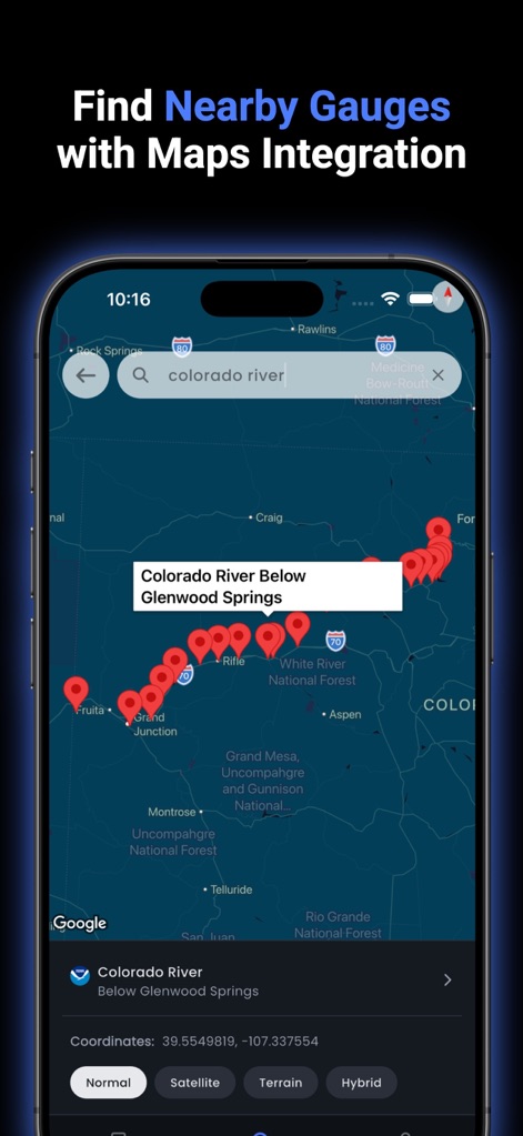 Riffle: River Levels & Weather - App de Previsão do tempo | MWM