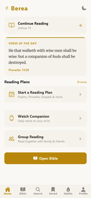 Berea Bible screenshot 1