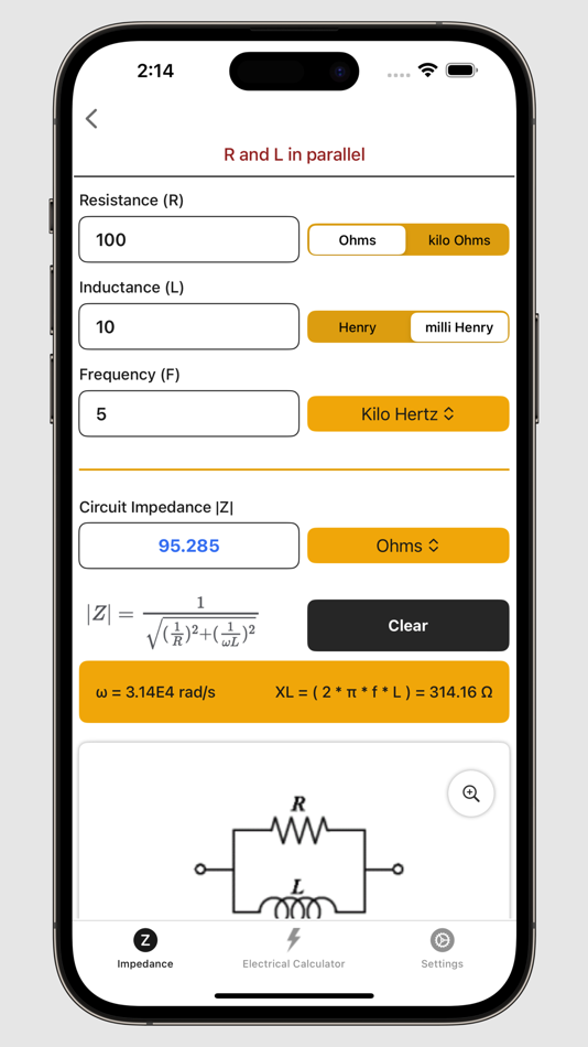 #5. Impedance Calculators (iOS) By: V PUGAZHENTHI