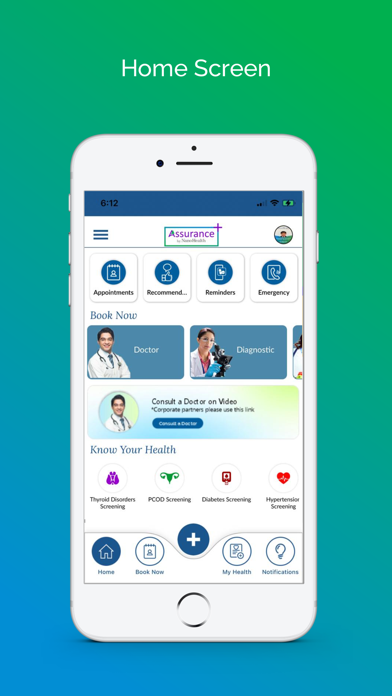 AssuranceByNanoHealth Screenshot