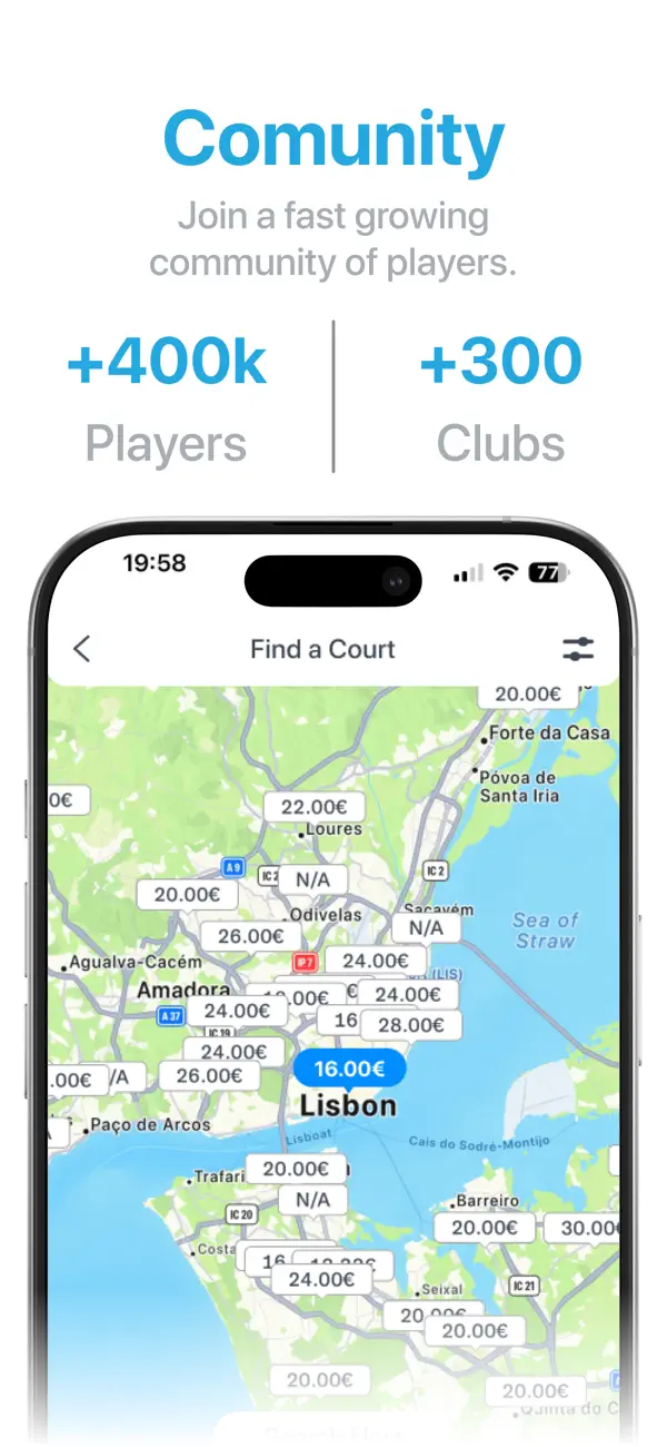 Screenshot #2 pour TiePlayer - Tennis & Padel App
