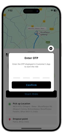 MAS Ride Driver screenshot