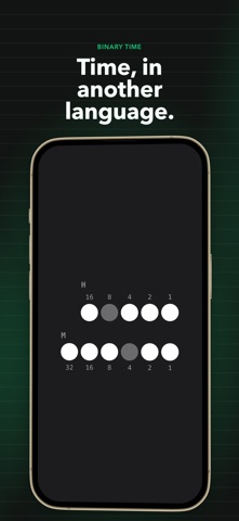 Binary Display: Clock Widget screenshot 2