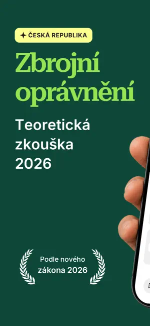 Zbrojní oprávnění 2026 screenshot 1