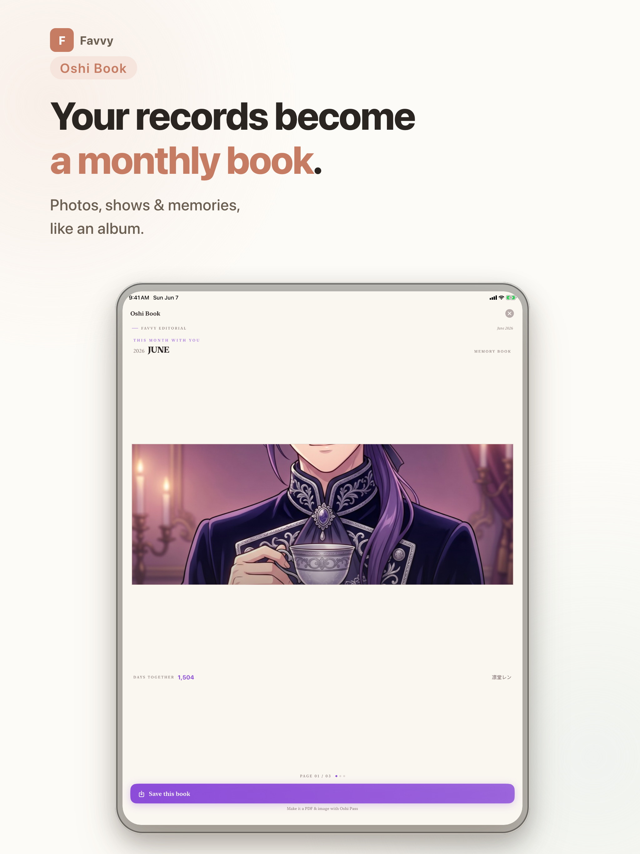 Favvy: Fan Life Tracker screenshot 8