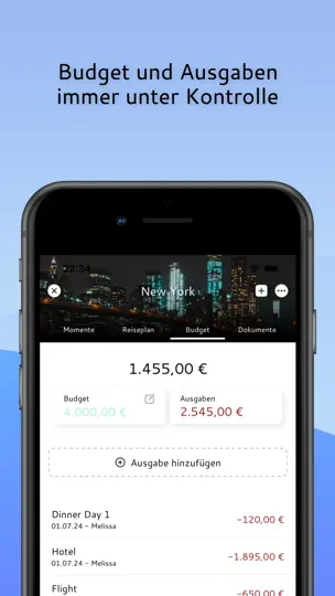 Screenshot von Moments - Gemeinsam Reisen auf dem iPhone 6