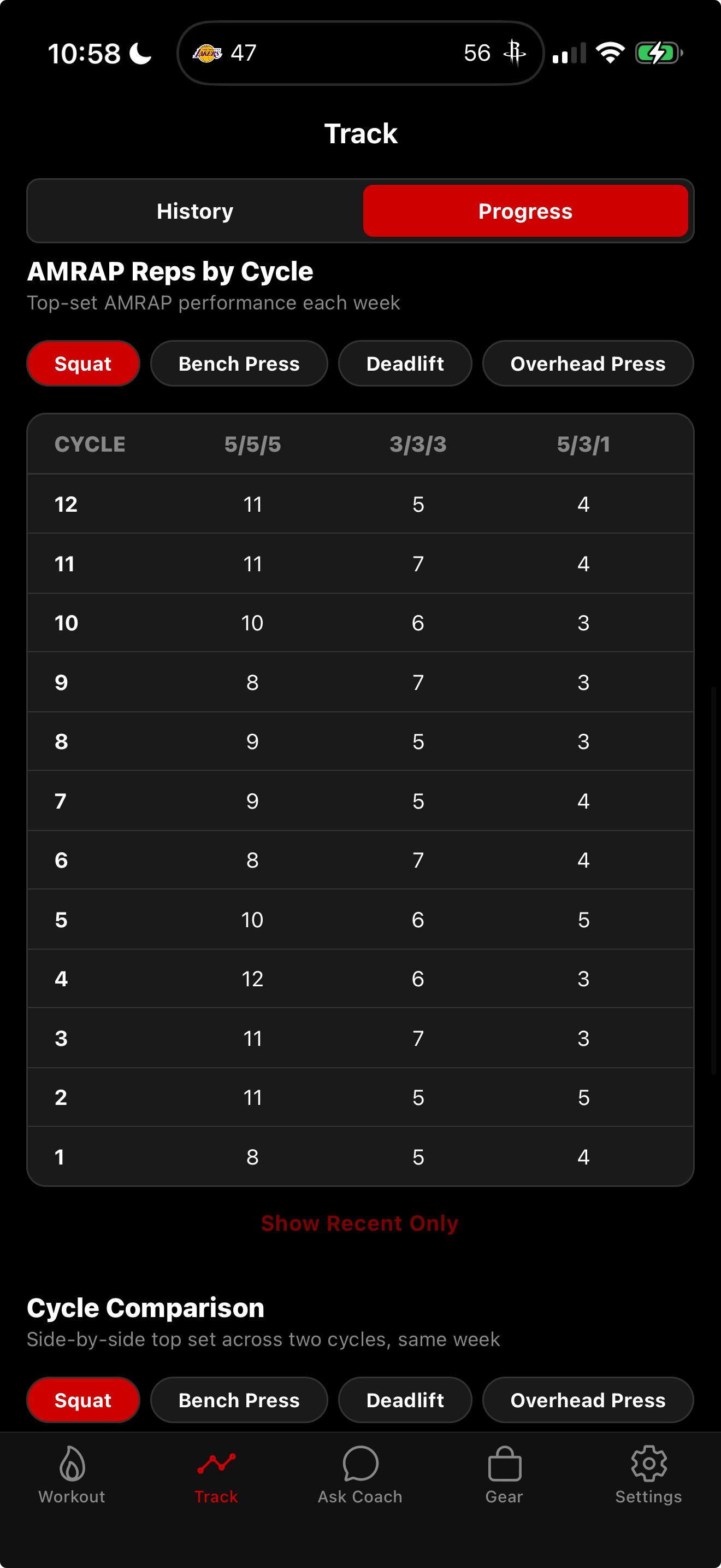 Strength Cycle screenshot 4