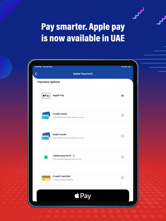 AkbarTravels: Flights & Hotels iPad screenshot 9 - Travel app
