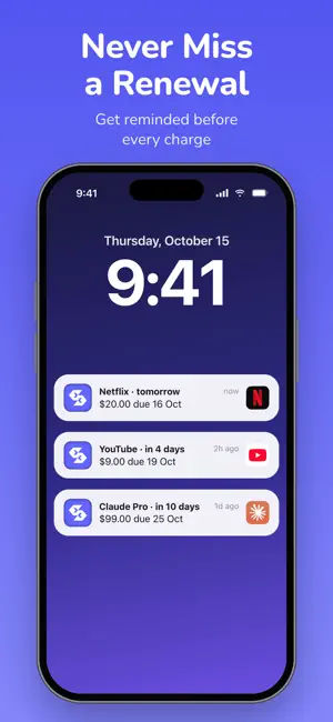 SubSynk: Subscription Manager screenshot 3