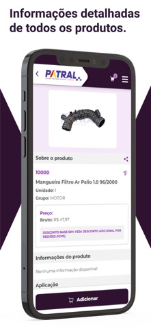 Patral Minas iPhone screenshot