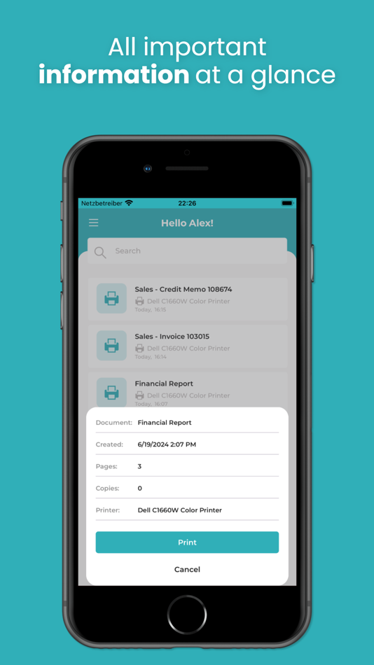 #3. 365 business Print Agent (iOS) 由: 365 business development GmbH