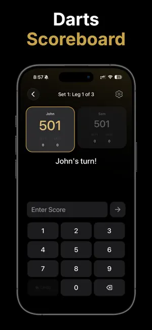 Darts App: Score Counter screenshot 1