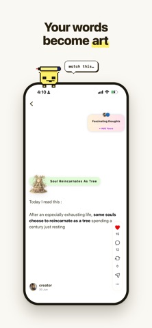 Ithaka: Writing & Reading App Screenshot 4 of 6