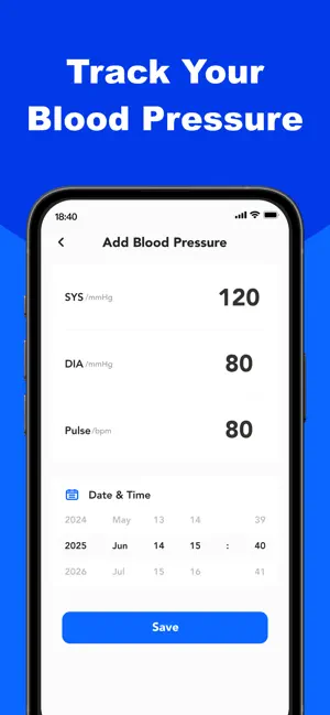 HealthCore: Blood Pressure Log screenshot 3