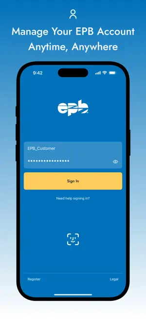 MyEPB screenshot 1
