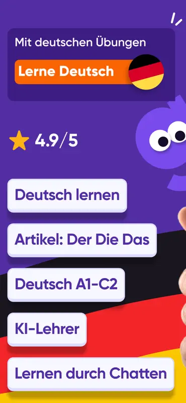 Lingzy: Deutsch Lernen mit KI screenshot 1 of 7