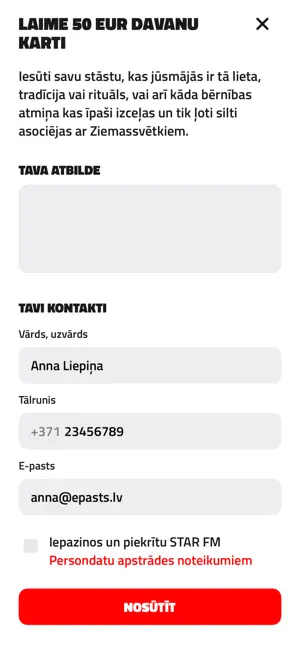 Star FM Latvija screenshot 3