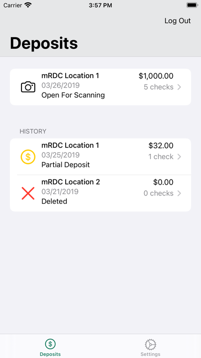 DEPOSITpro on the GO Screenshot